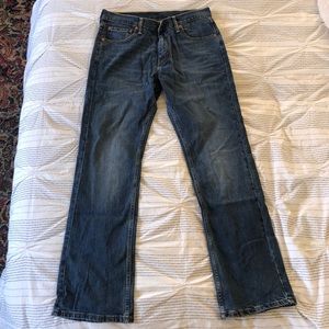 Levi 527 Slim Bootcut Jeans W33 x L32